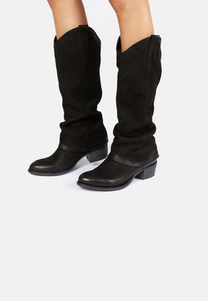 Cowboy-/Bikerboot - black