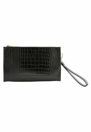 STRUCTURED - Listová kabelka - black croc