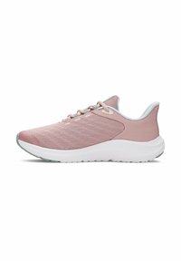 Under Armour PURSUIT 4 BIG LOGO - Tekaški copati za cesto - tourmaline pink