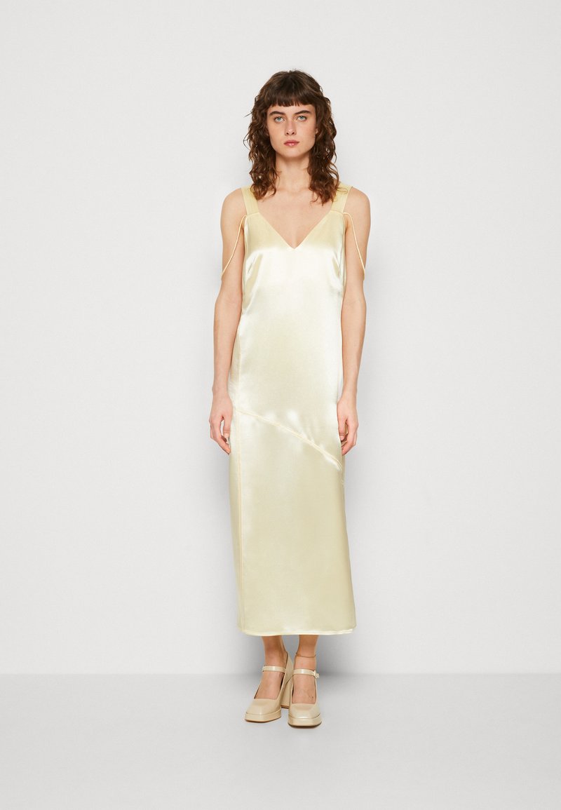 Calvin Klein NAIA WIDE STRAP MIDI SLIP DRESS Robe de soirée