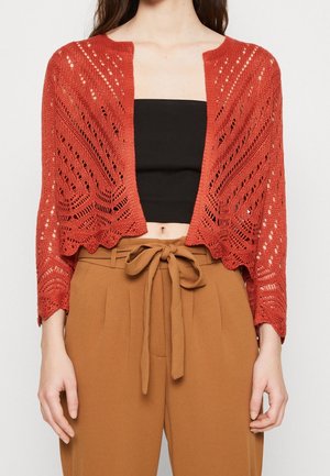 Cardigan - dark red