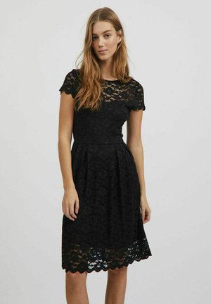 KALILA CAPSLEEVE - NOOS - Vestido informal - black