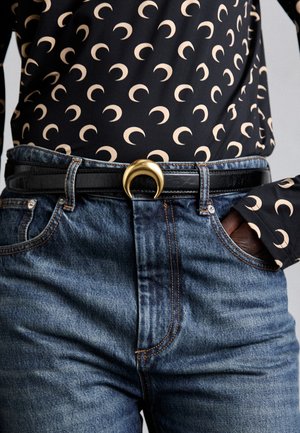 VEGETABLE BUCKLE BELT - Riem - black