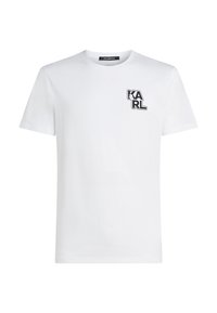 VARSITY - Potiskana majica - white