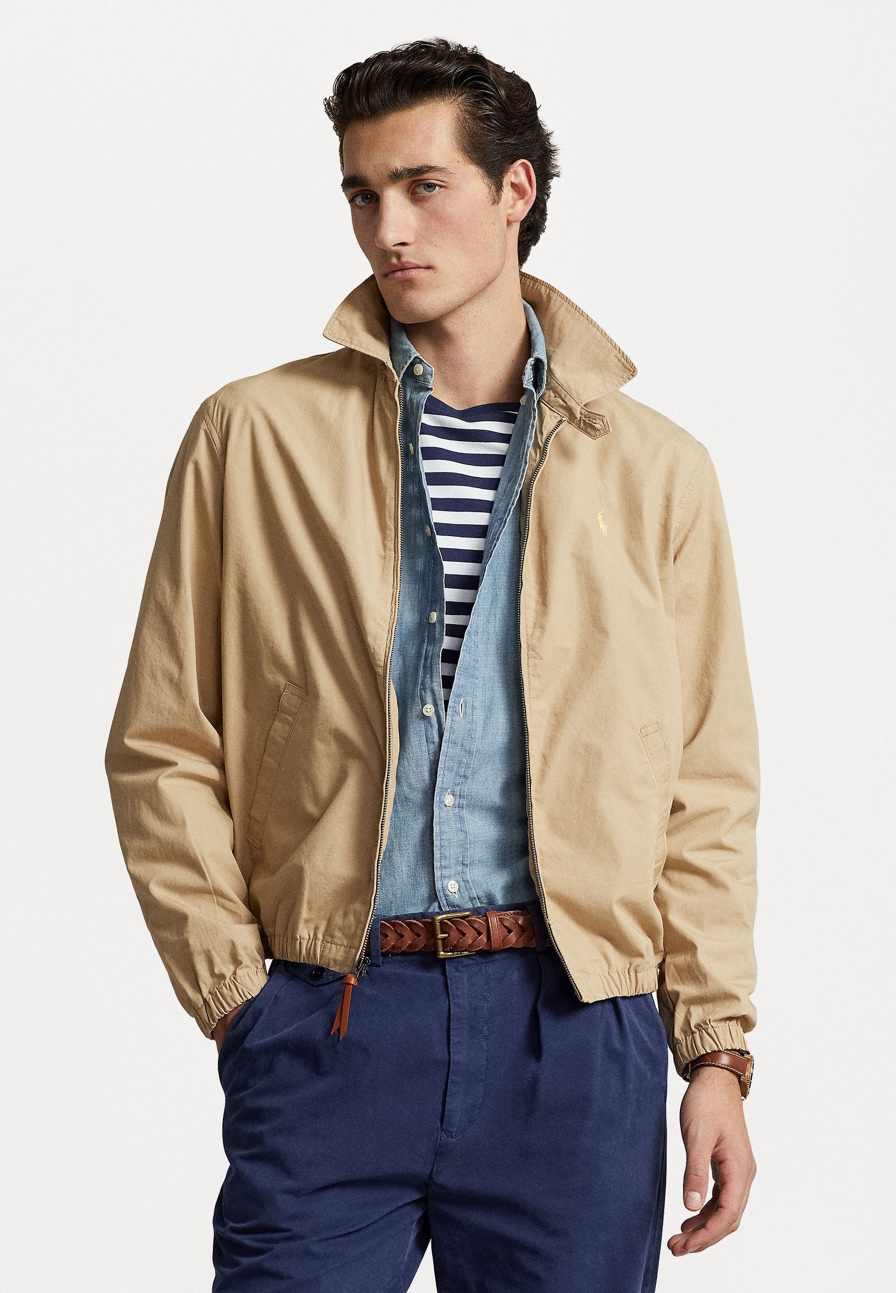 Polo Ralph Lauren BAYPORT POPLIN JACKET - Summer jacket - beige 