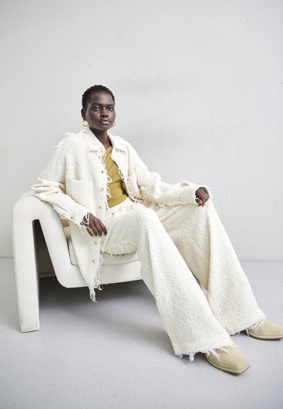 ECKHAUS LATTA TROUSER - Pantalon classique - ecru