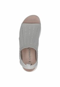 Helehall hall libisev jalanõu, millel on perforatsioonidega disain ja peened kaunistused. Ümar nina ja pehme sisetald, siseküljel minimaalne bränding.