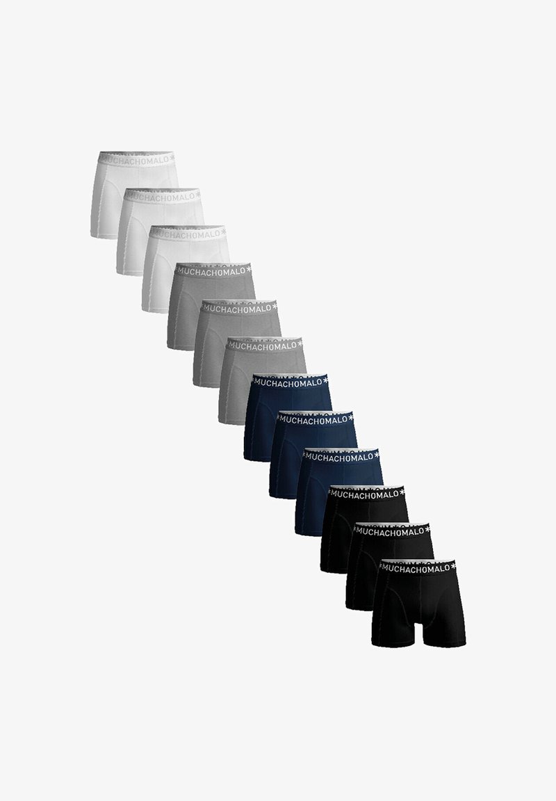 MUCHACHOMALO 12-PACK - Boksarice - black blue grey white