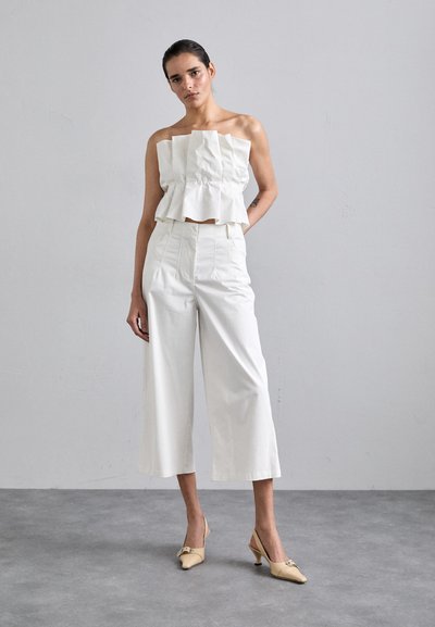 STAUD DOVER  - Débardeur - ivory