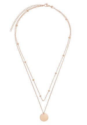 Halskette - rose goldfarbend
