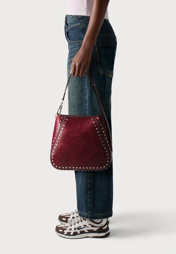 BURGUNDY M - Umhängetasche - burgundy