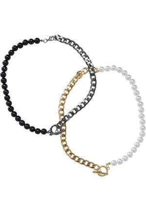 UNISEX HALF EXCHANGABLE 2-PACK - Ogrlica - gold gunmetal