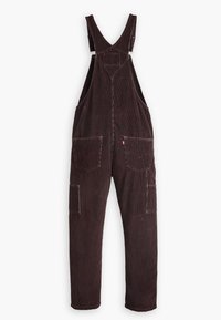 Levi's® Workwear RED TAB™ OVERALLS - Radničke traperice s naramenicama - black coffee