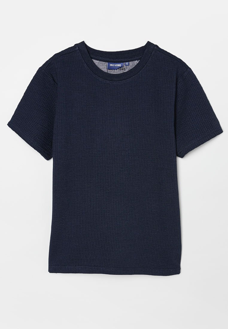 ONLY & SONS junior T-shirt basic donkerblauw ONLY & SONS junior T-shirt basic donkerblauw