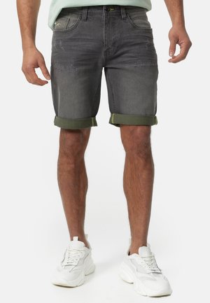 ZALENTO - Denim shorts - raven