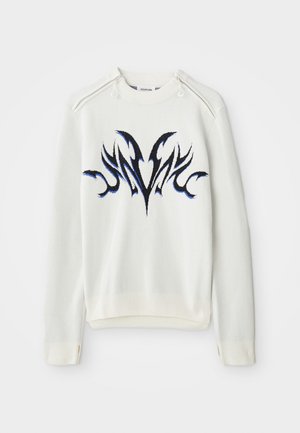 ADAPTIVE TRIBAL JUMPER UNISEX - Svetrík - off-white
