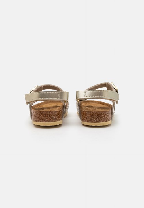 Birkenstock RIO AS KIDS BF NARROW - Sandals - metallic gold — photo 3