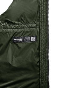 Bomboogie GENEVA - Piumino lungo - deep forest green