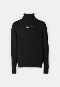 Karl Lagerfeld Jeans ROLLNECK - Pulover - black