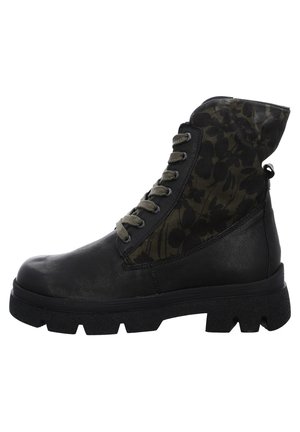 KANGAE - Plateaustiefelette - schwarz