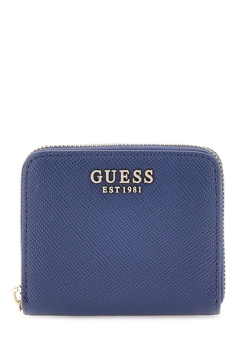 Guess LAUREL SMALL AROUND - Pénztárca - blau