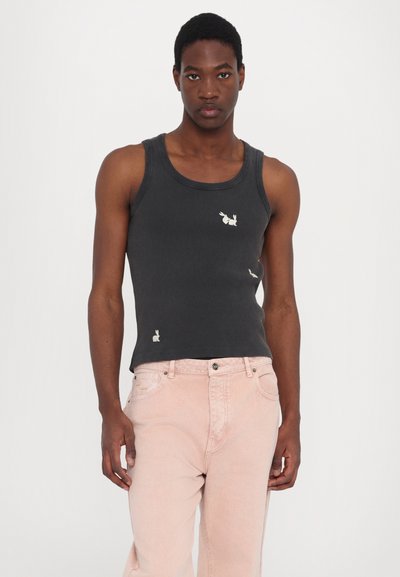 Carne Bollente BUNNY BLISS UNISEX - Top - off black