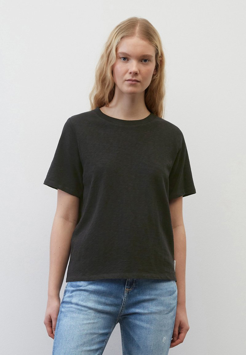 Marc O'Polo DENIM - AUS SOFTER - T-paita - black, Suurenna