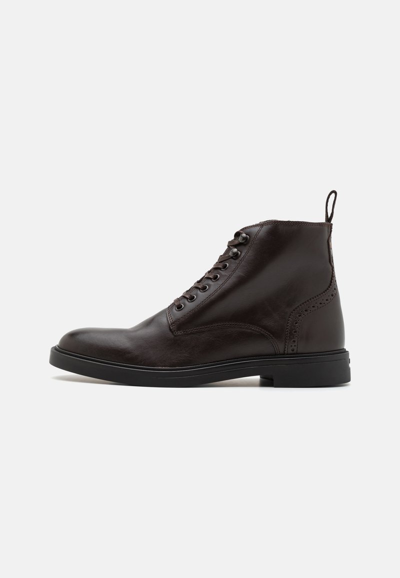BOSS - CALEV - Lace-up ankle boots - dark brown, Enlarge