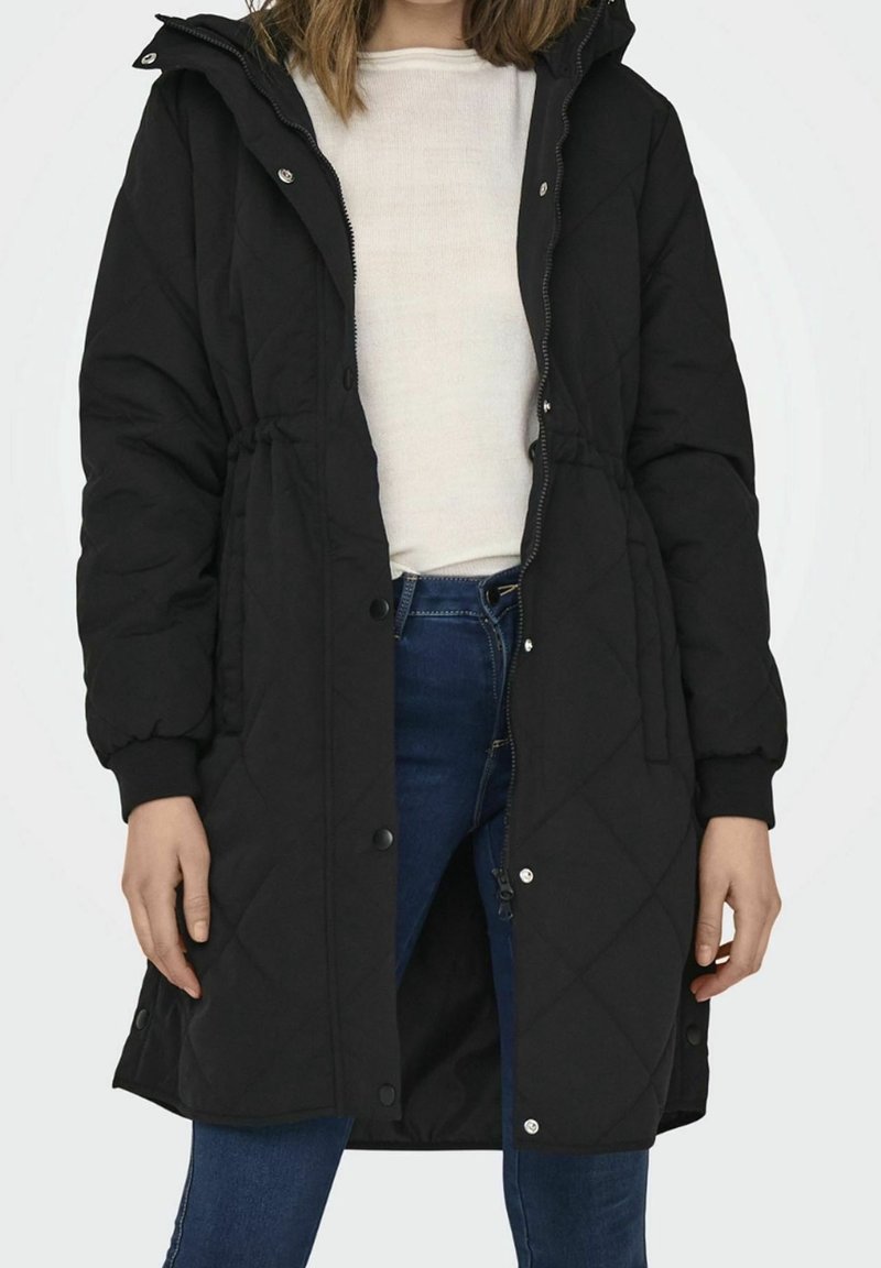 JDY Abrigo de invierno - black