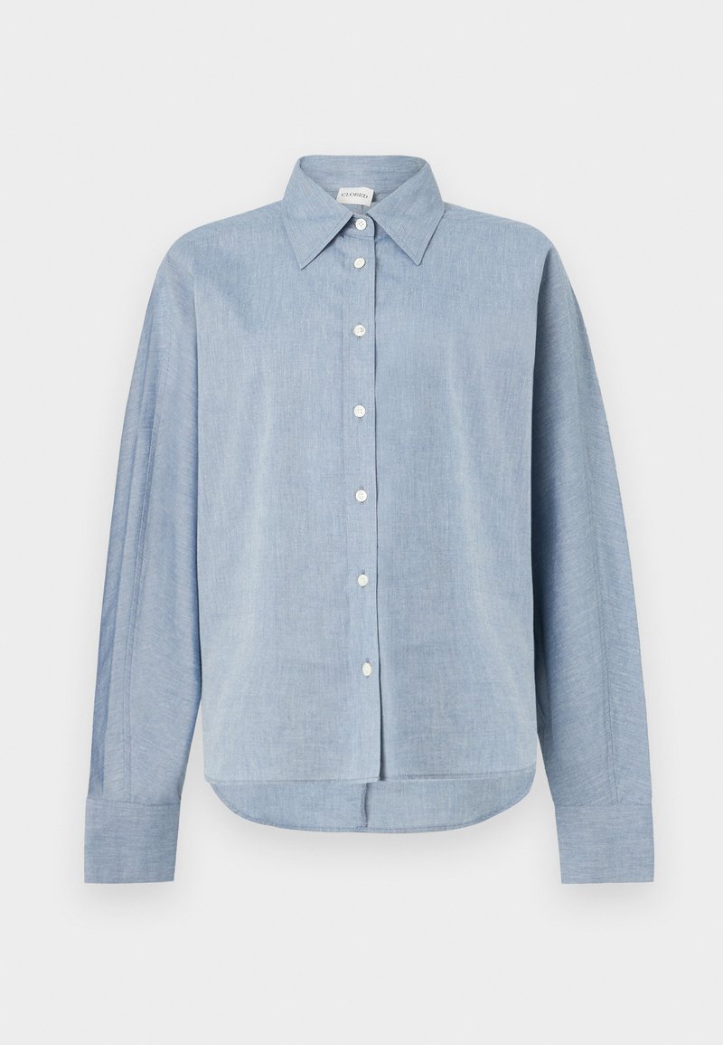 closed Overhemdblouse blauw