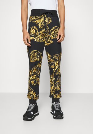 GARLAND - Teplákové kalhoty - black/gold coloured