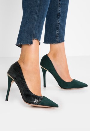 River Island Wide Fit Højhælede pumps - dark green
