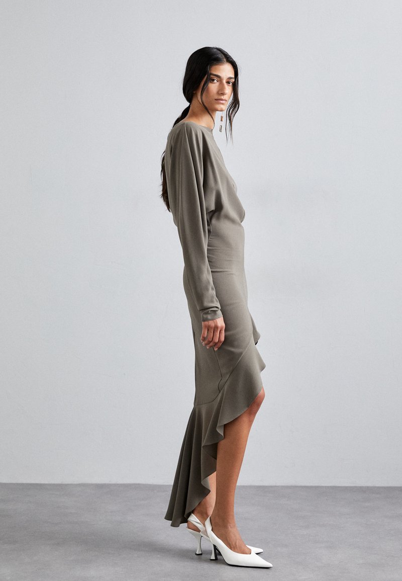 Philosophy di Lorenzo Serafini ABITO - Maxi dress - verde/grey - Zalando
