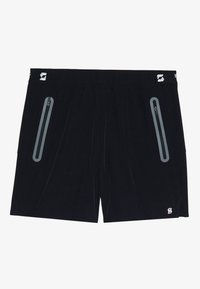 REGULAR FIT SPORTS SHORTS WITH ZIP UP POCKETS - Sportske kratke hlače - black