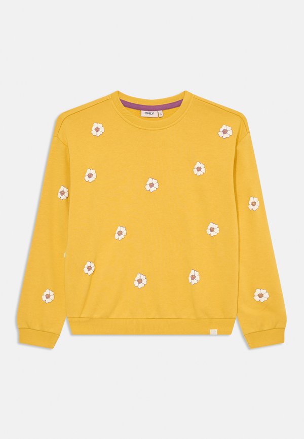 KMGSUNNY LOOSE O NECK PRINT - Sweatshirt - spicy mustard