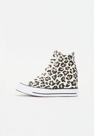CHUCK TAYLOR ALL STAR WEDGE - Baskets montantes - egret/black/coastal dune