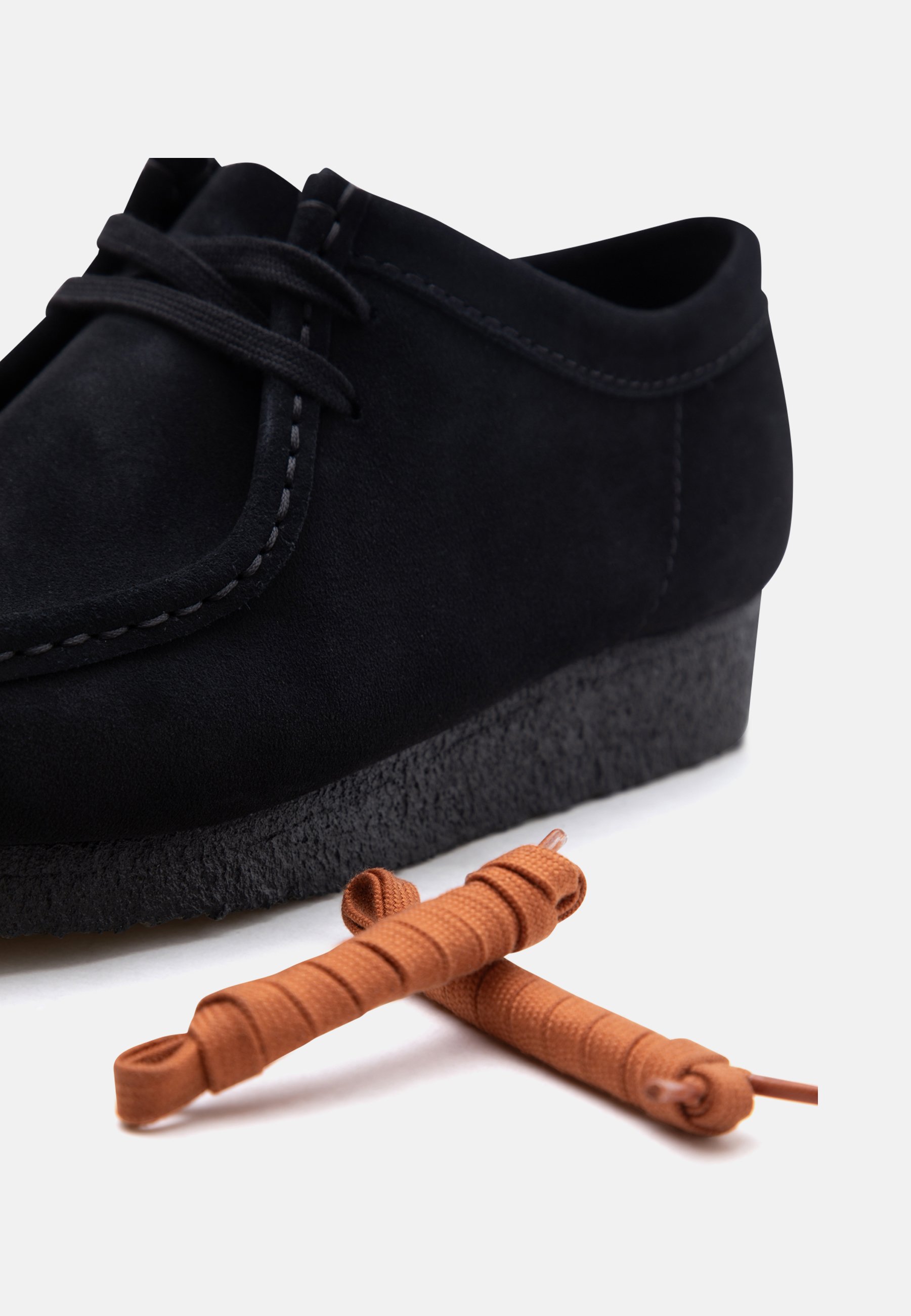Clarks Originals WALLABEE - Casual lace-ups - black - Zalando