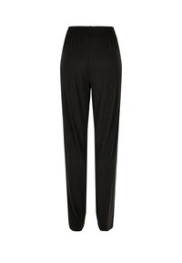 Urban Classics LADIES MODAL WIDE LEG PANTS - Trousers - black