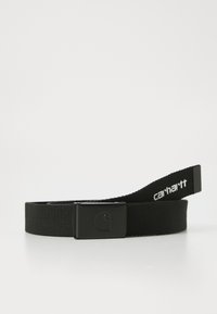 C-LOGO BELT TONAL UNISEX - Josta - black/white