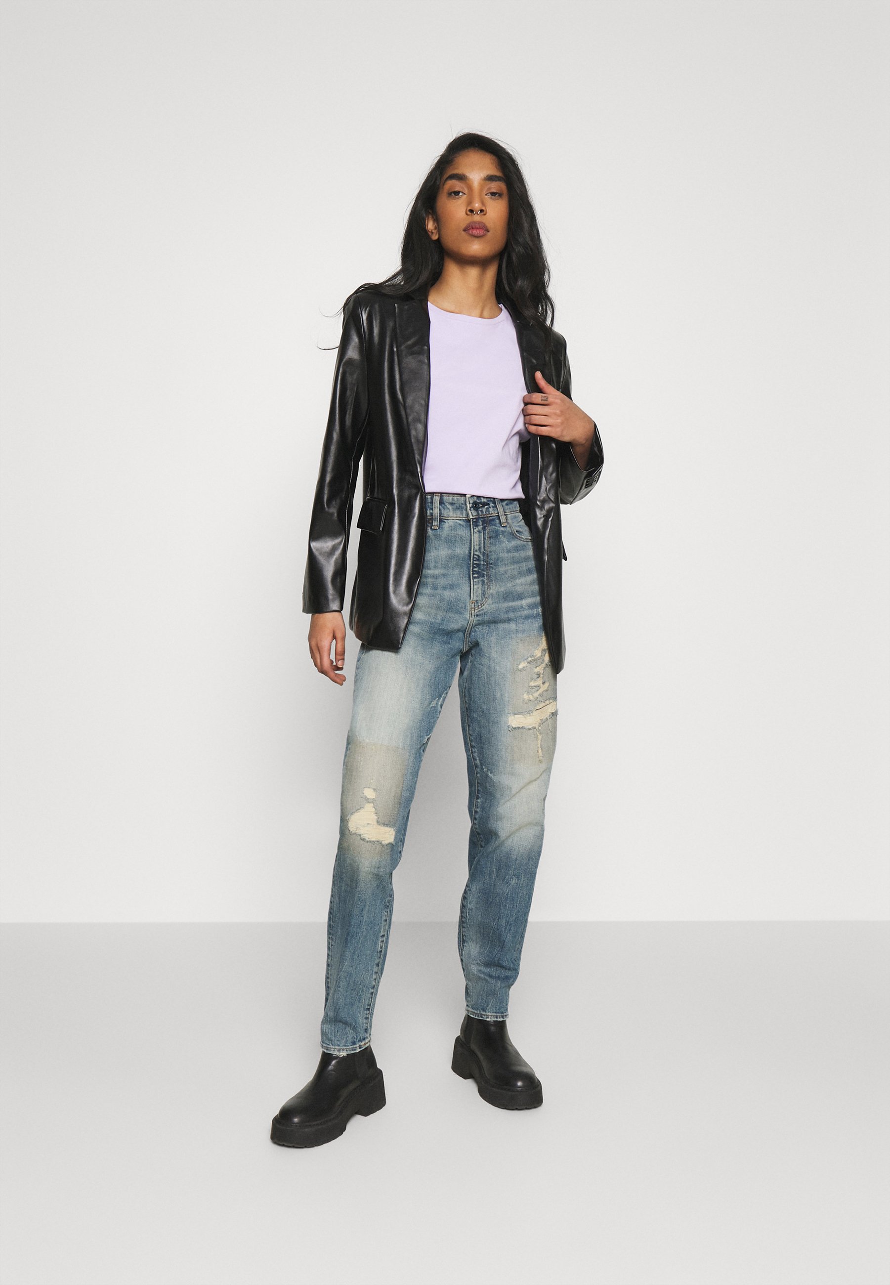 G-Star JANEH ULTRA HIGH MOM ANKLE WMN 