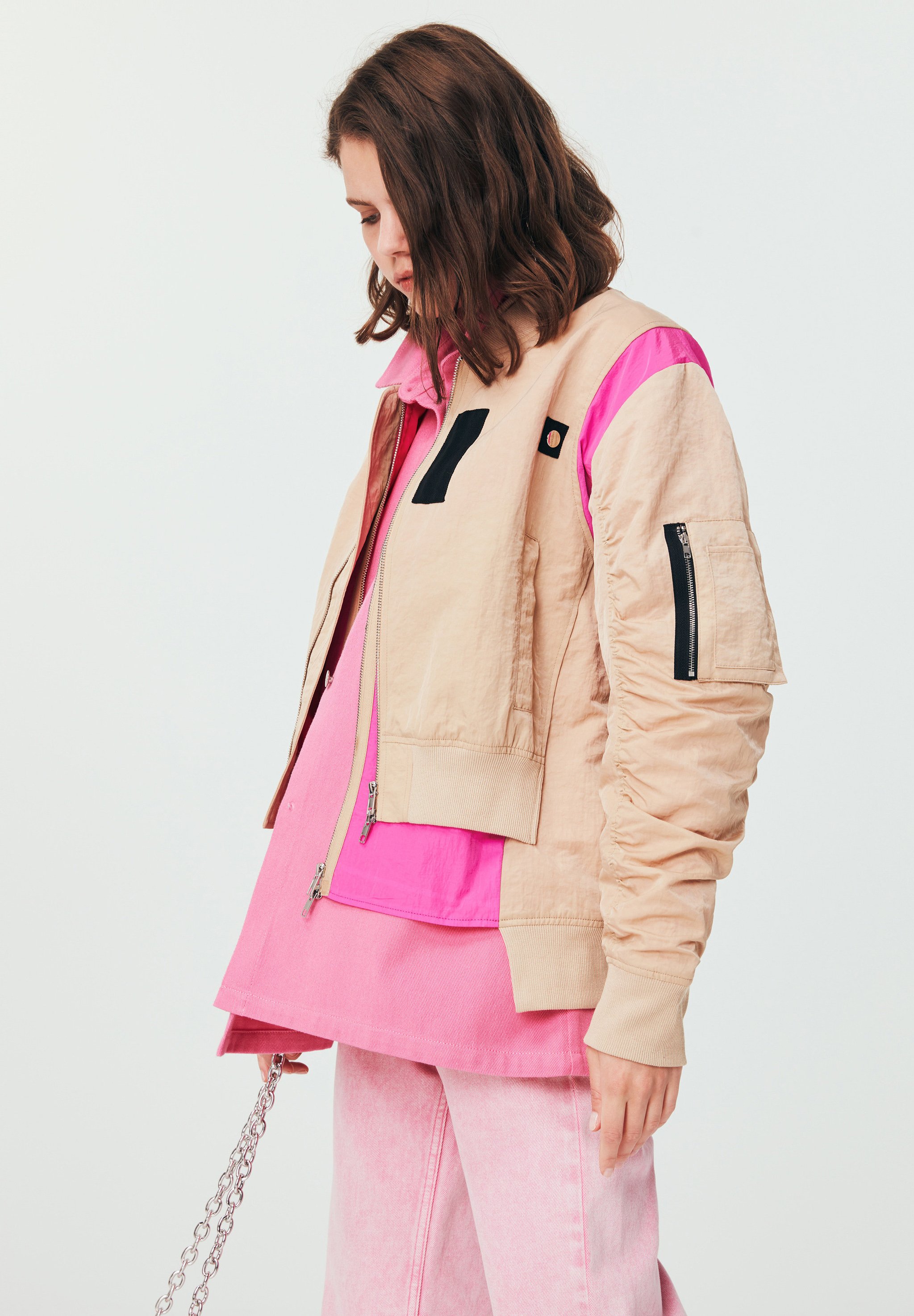vltn pink jacket