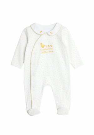 WELCOME LITTLE ONE REGULAR FIT - Pajac za spanje - white