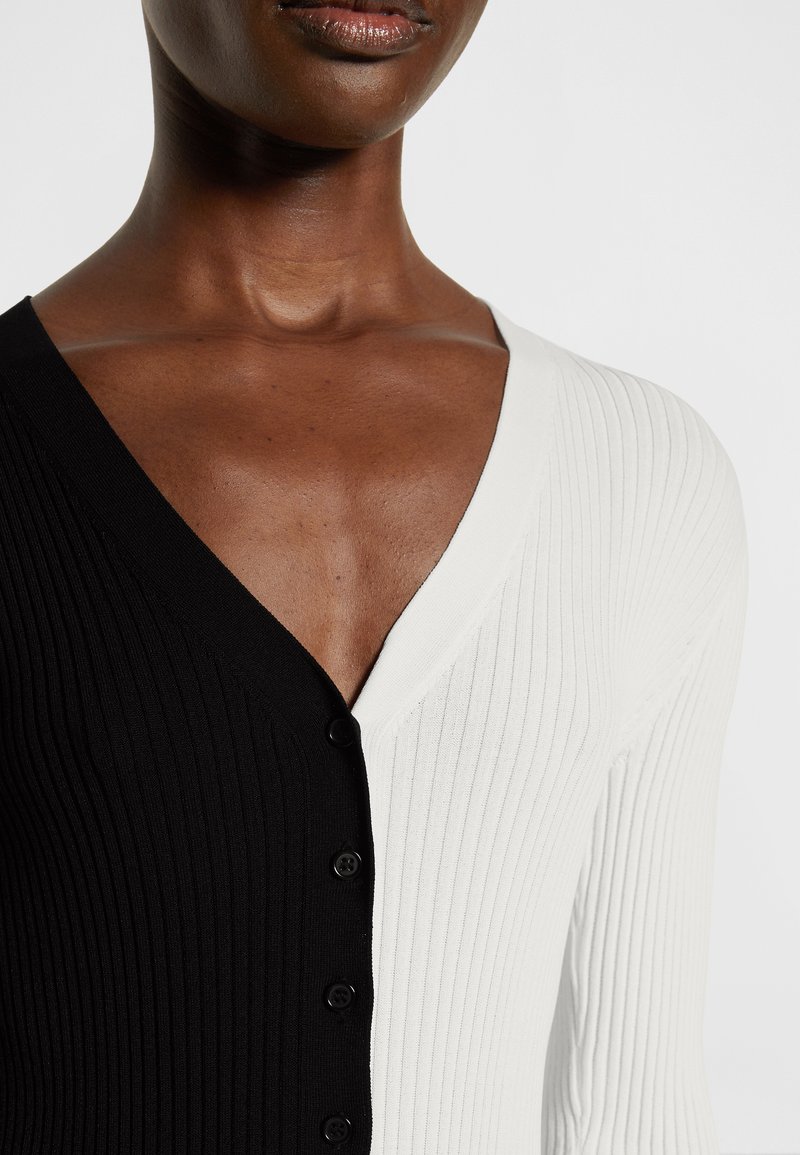 Damen Kleider | STAUD SHOKO Strickkleid black/white/schwarz - AI39605 Damen Kleider | STAUD SHOKO Strickkleid black/white/schwarz - AI39605