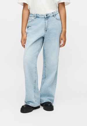 Vero Moda Curve, Wide-fit VMCTESSA High rise Wide Leg Fit - Wide Leg - light blue denim