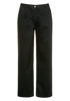 Ulla Popken Straight leg jeans - black