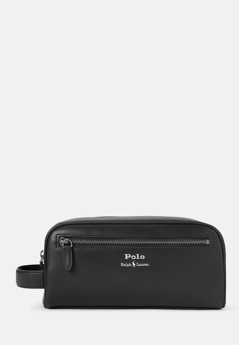 House Of Leather Cinturino in pelle uomo borsa mobile Travel Cab denaro organizzatore della HOL584 nero