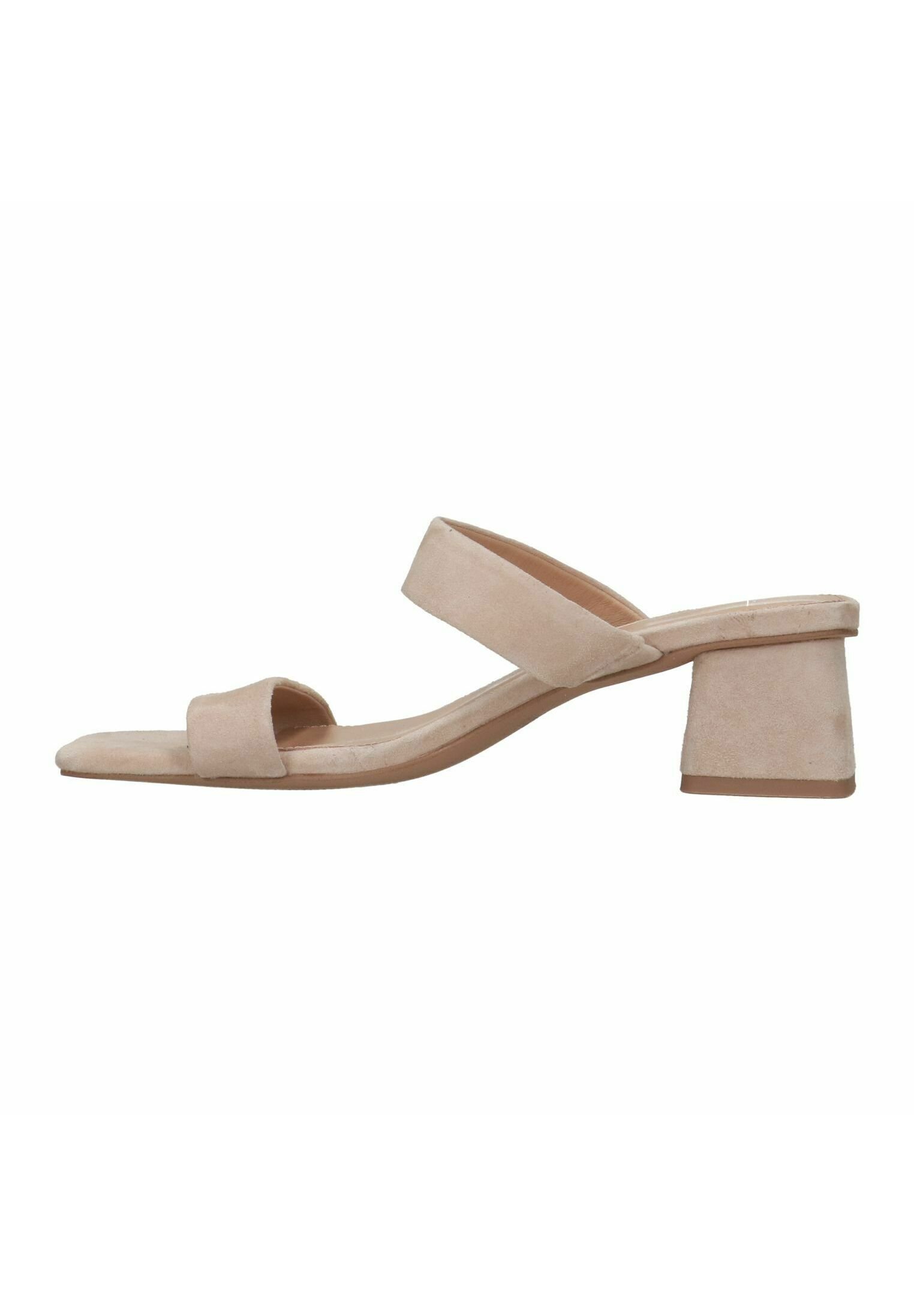 Manfield Muiltjes met hak - beige - Zalando.nl