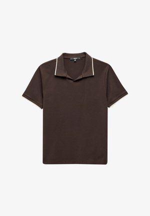 Koton NECK - Pikeepaita - brown