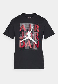 Jordan M J BRAND JM STACK SS CREW - Camiseta básica - black