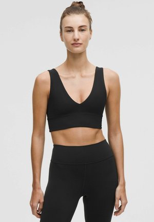lululemon Align™ V-Neck A/B Cup - Sujetadores deportivos con sujeción ligera - black
